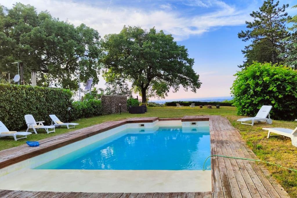 Villa Casale San Teodoro - Mondaino Rn Exterior foto