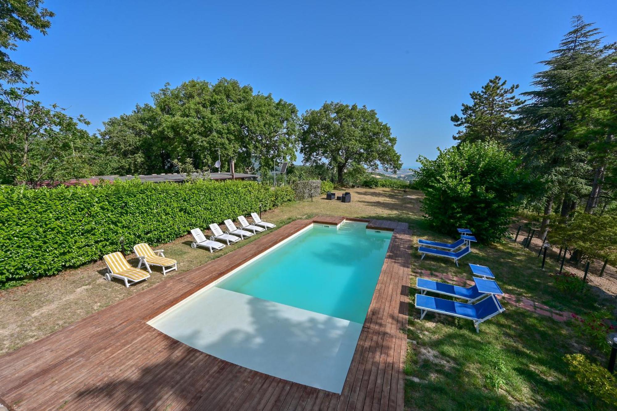 Villa Casale San Teodoro - Mondaino Rn Exterior foto